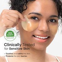 Patchs pour les yeux à la vitamine C, marque privée, éclaircissants et hydratants, masques pour le contour des yeux à l'acide tranexamique, à la caféine et à l'acide hyaluronique