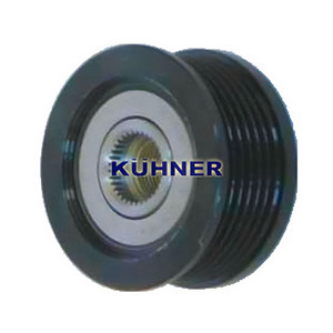 Dispositif de roue libre d'alternateur compatible avec FIAT MULTIPLA 1.9 JTD 110 Diesel (KW : 81, HP : 110) de 03-2001 à 07-2002 - Product Image 1