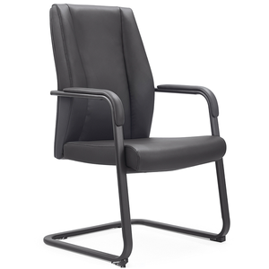 Silla de Oficina Ejecutiva de Cuero PU Negro Marrón al por Mayor con Reposabrazos y Gran Capacidad de Carga - Product Image 5