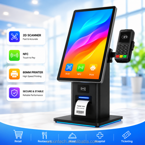 Terminal de paiement automatique à écran tactile en libre-service WUXIN Totem, <span class=keywords><strong>prix</strong></span> d'usine, 32/43 pouces, kiosque de supermarché, kiosque de paiement automatique - Product Image 4
