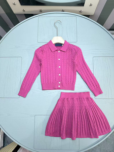 <span class=keywords><strong>Pull</strong></span> à revers pour <span class=keywords><strong>fille</strong></span>, style anglais, rayé, léger, anti-boulochage, anti-rétrécissement, en polyester/coton, pour enfants - Product Image 3