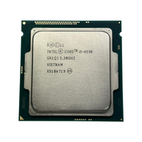 Prosesor Intel Core I5 Generasi ke-4 I5 4590, 4 Core Total, 4 Thread Total, CPU untuk Komputer