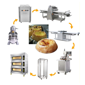 Hoàn toàn tự động thương mại thiết bị nướng bánh máy móc cho bánh mì nướng bánh mì làm đầy đủ dòng bánh mì Pastry dây chuyền sản xuất - Product Image 2