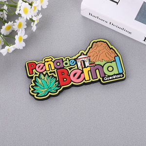 カスタムロゴプロモーションギフトかわいい装飾カスタマイズされたお土産マグネットシリコン冷蔵庫マグネット3dPVCソフトラバー冷蔵庫マグネット - Product Image 1