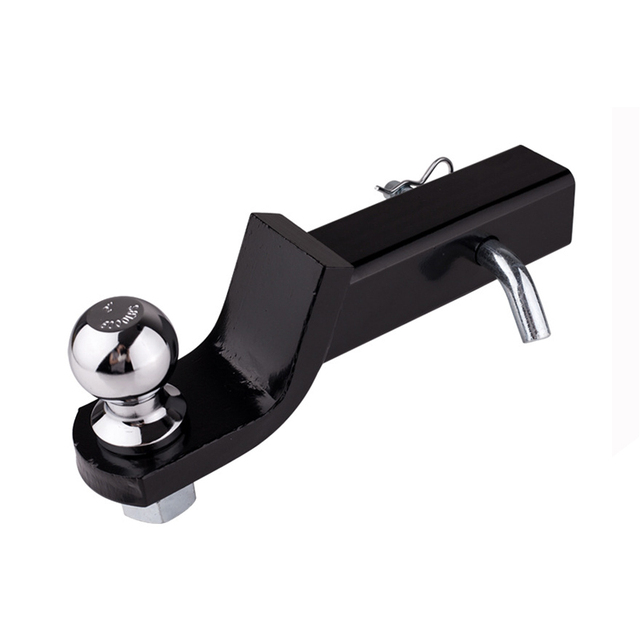 New Heavy Duty Steel Paint Sprayed 2" Inch Semi Truck Tow Hitch Receiver Kit 6000LBS Capacity for Trailer Towing Replacement