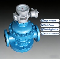 Medidor de Flujo de Rotor Helicoidal LLTW de Baja Viscosidad y Alta Precisión para Medición de Crudo y Petróleo Pesado