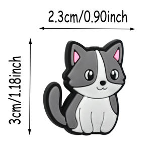 新しい到着かわいい猫ストローチェーンチャームアクセサリーチャームカップハンドルチャームウォーターボトル用アクセサリー - Product Image 5