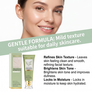 Gel Esfoliante Tripla Enzima che Affina la Texture della Pelle - Lascia la Pelle Pulita e Liscia, Migliorando la Texture del Viso - Product Image 3
