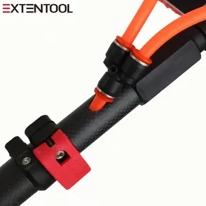 Extentool 12m Telescopic Long Reach Water Fed Pole Solar Panel Cleaning Brush Window Cleaning Equipment