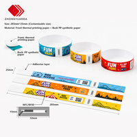 Pulsera NFC RFID F08 ISO 14443A Personalizada, Impermeable, para Eventos Escolares, Entrada de Estudiantes y Pagos sin Efectivo