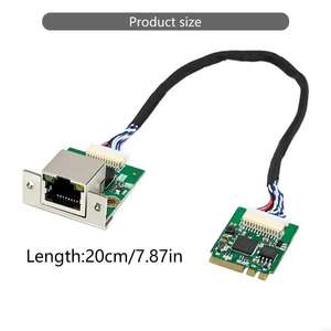 Tarjeta de Red Ethernet M.2 A+E de 2.5Gbps, Controlador de Red de 2.5Gbps/1000/100Mbps con Gestión de Calor, Adaptador de Red 2.5GBASE-T - Product Image 5