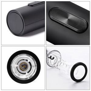 ชุดเปิดขวดไวน์ไฟฟ้าสีดำแบบกล่องของขวัญลดราคาพิเศษสำหรับเทศกาล - Product Image 5