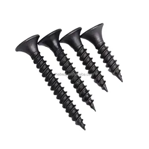 Phosphating Drywall Screws Fasteners C1022 Black Phosphating Drywall Screw Dry Wall Nails Keel Screws