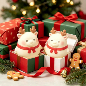 Nouveau jouet à presser renne de Noël 2026, géant, mignon, sensoriel, anti-stress, cadeau fantaisie pour enfants, fête de fin d'année - Product Image 2