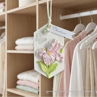 Diffuseur de parfum floral haut de gamme longue durée pour armoire et chambre, désodorisant de voiture, série Fleur d'Iris, simple et élégant