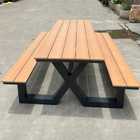 KAVASS Autres meubles d'extérieur modernes et imperméables de haute qualité pour restaurant, patio, jardin, extérieur, ensembles de table à manger