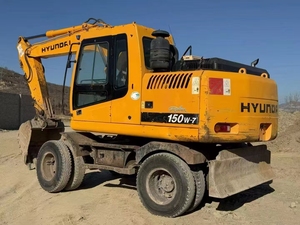 Excavadora Hidráulica de Cadenas Usada Hyundai 150w-7 de 13.5 Toneladas, Maquinaria de Construcción Usada, Motor, PLC, Caja de Cambios, Bomba, Rodamiento - Product Image 4