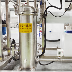 Hai giai đoạn RO lọc nhà máy xử lý nước Hệ thống lọc thép không gỉ lọc cho mỹ phẩm hóa chất đồ uống thực phẩm - Product Image 5