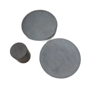 Industrial Y35 Model Ferrite Round Disc Ceramic Magnets Permanent Type For Various Applications
