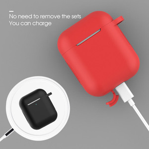 Funda de Silicona para Auriculares con Logotipo de Diseñadores Personalizados <span class=keywords><strong>2022</strong></span>, Fundas de Silicona+PC Resistentes a Golpes para <span class=keywords><strong>Airpods</strong></span> 1 2 3 Pro - Product Image 3
