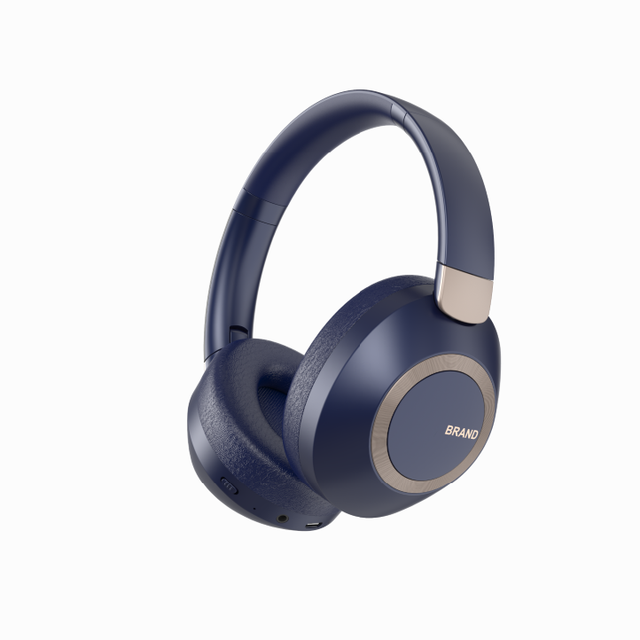 Mic Over-ear Earphones BT V5.3 Stereo Headset With 40mm Diameter Speaker Solid Headband Foldable Headphones