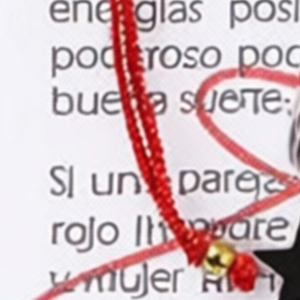 Braccialetto El Hilo Rojo con Ciondolo a Stella, Accessorio di Moda Unisex - Product Image 5