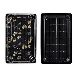 Sunzza-contenedor desechable de plástico antiniebla para <span class=keywords><strong>sushi</strong></span>, contenedor de <span class=keywords><strong>sushi</strong></span> de estilo japonés a la moda, de lujo, muestra gratis - Product Image 5