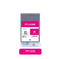 Cartucho de Tinta Compatible de 130 ml a Todo Color para PFI-030 TA-20/TA-30, Impresoras de Formato Ancho, Impresión Digital de un Solo Uso