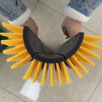 Brosse à gratter semi-ronde Shengfeng pour bovins et chevaux avec tondeuse à moutons pour massage du bétail dans les élevages de porcs