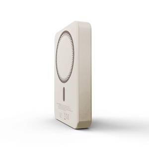 Batería Externa Magnética Energy Sistem 10000mAh 15W Inalámbrica 20W con Cable / Accesorio 13N Diseño Delgado / Seguro para Vuelos Color Champán - Product Image 3