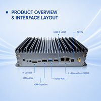 Caja de Análisis Visual con NPU RK3588 de 6 TOPS, Cámara de Video Multi 4K, Soporte Dual LAN 5G para Aplicaciones de Monitoreo Inteligente