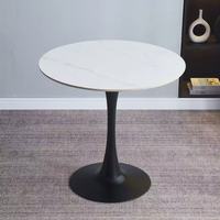 Table et chaises en dalle de roche, style luxe léger et simple, pour négociation, table à thé nordique pour balcon, pour loisirs et réceptions, blanc, pour petit appartement
