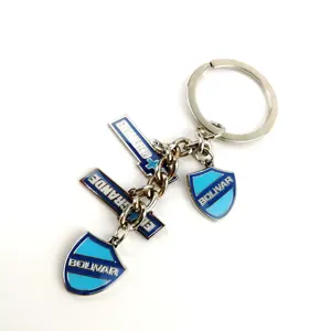 Keychain Wholesale Customizable Luxury Designer Metal Keychain Cute Logo Pendant Ring Anime Accessories For Personalized Gifts Souvenirs