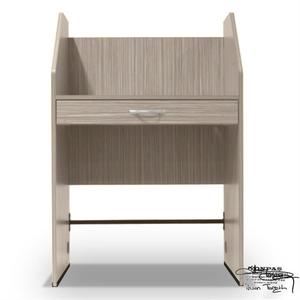 โต๊ะเขียนหนังสือ เมลามีน ปาร์ติเคิลบอร์ด พร้อมลิ้นชักเก็บของอเนกประสงค์ โต๊ะคอมพิวเตอร์ สำหรับใช้ในบ้าน สำนักงาน นักเรียน - Product Image 4