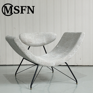 Italiano classico design Villa singolo Chaise Lounge casa privata per il tempo libero luna sedia di fabbrica diretta personalizzabile vendita calda - Product Image 6