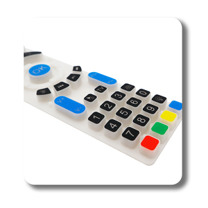 Nút <span class=keywords><strong>Silicone</strong></span> Cao Su Không Thấm Nước Phím Điện Tử Chuyển Đổi Màu Màn Hình Lụa Sản Phẩm Cao Su <span class=keywords><strong>Silicone</strong></span> Có Thể Được Tùy Chỉnh - Product Image 4