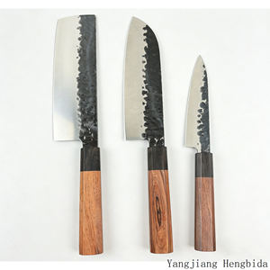 Customized Multipurpose Small Chef <strong>Knife</strong> 5Cr15MOV Stainless Steel Sharp Blade Ambidextrous Ebony Rosewood Handle Dishwasher <strong>Safe</strong> - Product Image 1