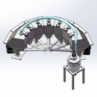 Formule de poudre de PVC CACO3 en plastique dosant pesant la machine de alimentation pour la chaîne de production de produit de PVC