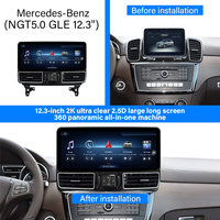 Layar Mobil NTG5.0 GLE Android 13.0 Wireless Apple CarPlay Android Auto Bluetooth untuk Mercedes-Benz GLE