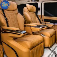 Kit d'intérieur en cuir personnalisé de luxe pour Mercedes Vito V-Class Maybach, couleur personnalisée, amélioration complète de l'intérieur VIP, pièces de performance