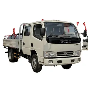 Top brand Dongfeng 4*2 double cab mini cargo truck with nice price sales