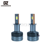 GOODZOOM 100000 Lumen Brightest Auto Phare LED Ampoule H4 H7 H11 H27 9005 Phare 100w pour Voiture