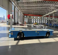 Robot mobile extérieur autonome AGV à navigation magnétique laser, capacité de charge élevée, 30 tonnes, usage intensif, personnalisé