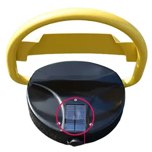 Venta caliente cerradura de estacionamiento Solar 4G obstáculo de estacionamiento privado control remoto barrera de estacionamiento solar inalámbrica inteligente