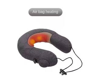 Riway katlanır şişme seyahat taşınabilir u-şekilli yoğurma boyun servikal İşlevli masaj hava yastığı akıllı masaj yastığı - Product Image 5