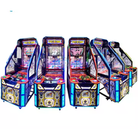 Machine de jeu d'arcade de tir commerciale personnalisée, à monnayeur, multicolore, durable, pour adultes, avec support en anglais pour le plaisir familial