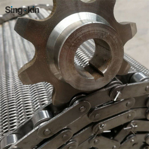 Thực Phẩm Cấp 304 316 310 Thép Không Gỉ Chuỗi Liên Kết Xoắn Ốc Dây Lưới Băng Tải - Product Image 6