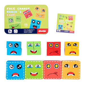 <span class=keywords><strong>Jeu</strong></span> <span class=keywords><strong>de</strong></span> société transfrontalier pour enfants et parents, avec blocs <span class=keywords><strong>de</strong></span> construction 's Cube, boîte en fer et fonction <span class=keywords><strong>de</strong></span> transformation d'expression, <span class=keywords><strong>jeu</strong></span> <span class=keywords><strong>de</strong></span> combat - Product Image 6
