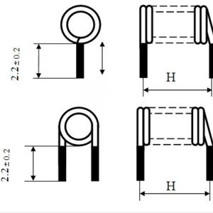 Bobina de aire de 1.5uH, Inductor de núcleo de aire (Bobinas de inducción) - Product Image 3