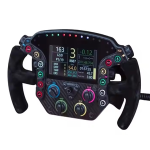 Tùy chỉnh cường độ cao 3K sợi carbon trò chơi đua xe tay lái CNC gia công Silicone xử lý - Product Image 4